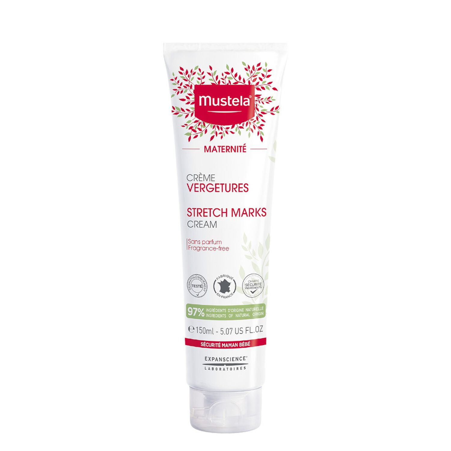 Mustela Crème Vergetures Sans Parfum
