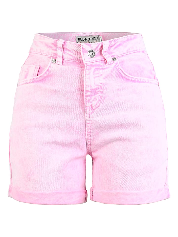 Blue Effect Jeans-Shorts in Pink günstig kaufen