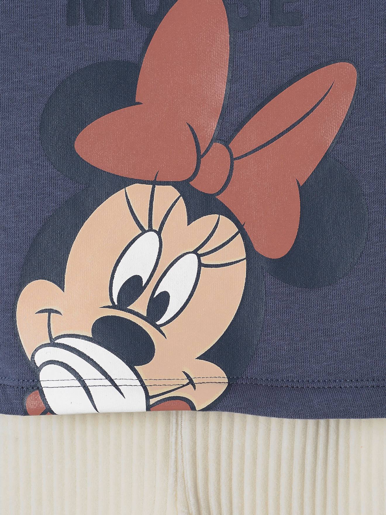Minnie Baby-Set Disney MINNIE MAUS: Sweatshirt & Cordhose - dunkelblau