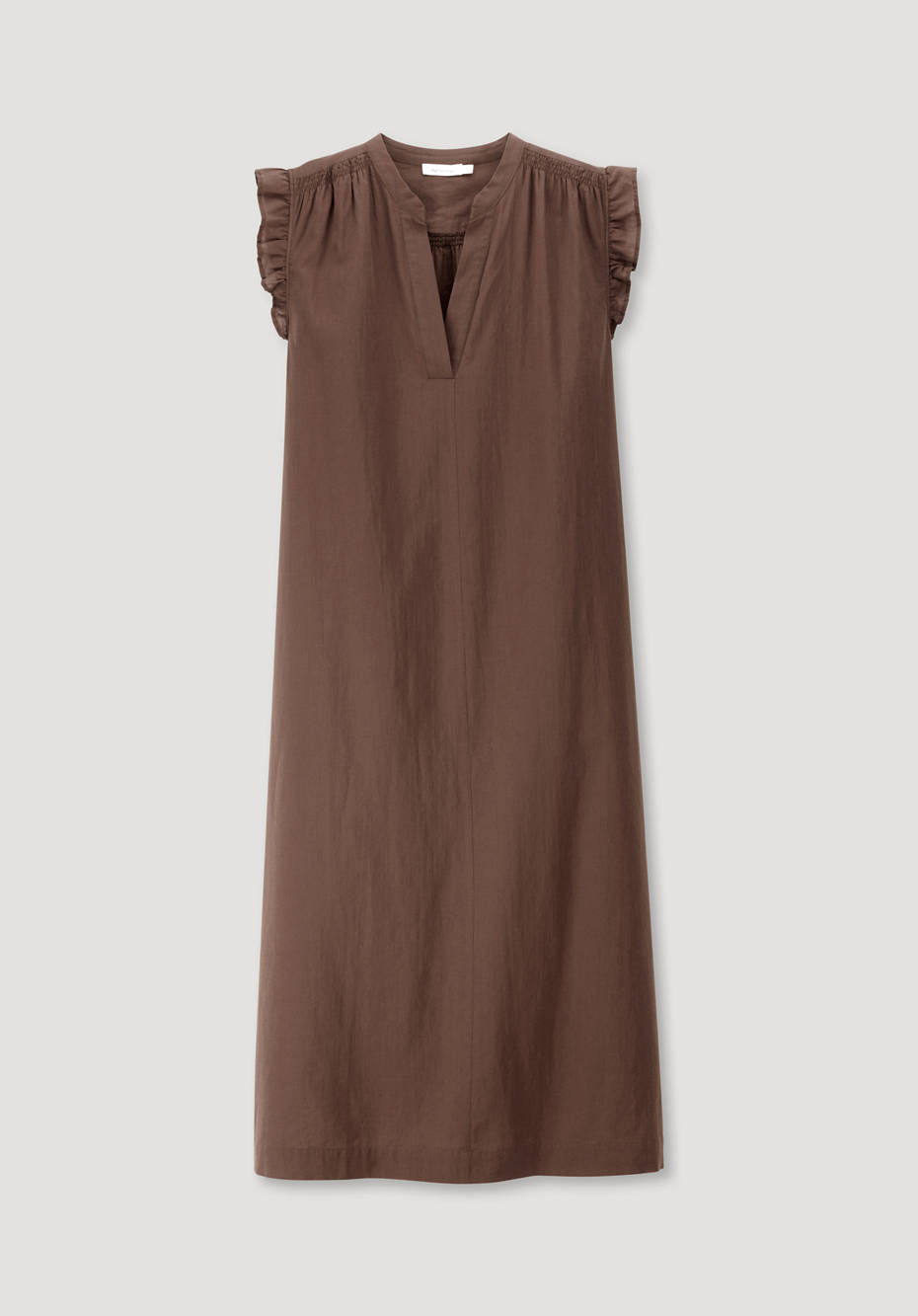 Crêpe-Kleid aus reiner Bio-Baumwolle