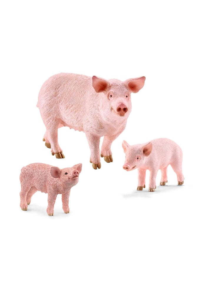 Schleich Tierfiguren - Bauernhof-Set mit 20 Tieren in bunt günstig kaufen onesize