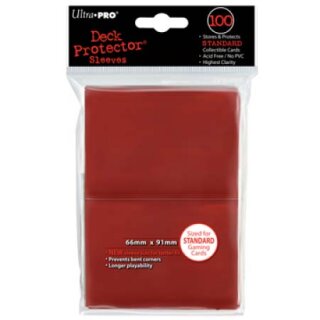 UP - Standard Deck Protectors Red (100)