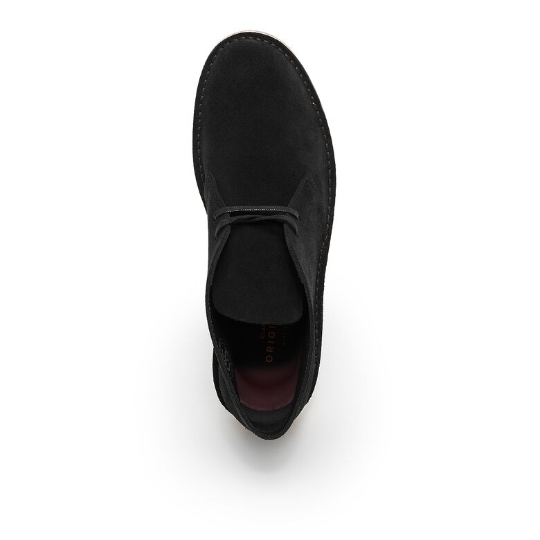 Clarks Desert Boot Suede black/gum
