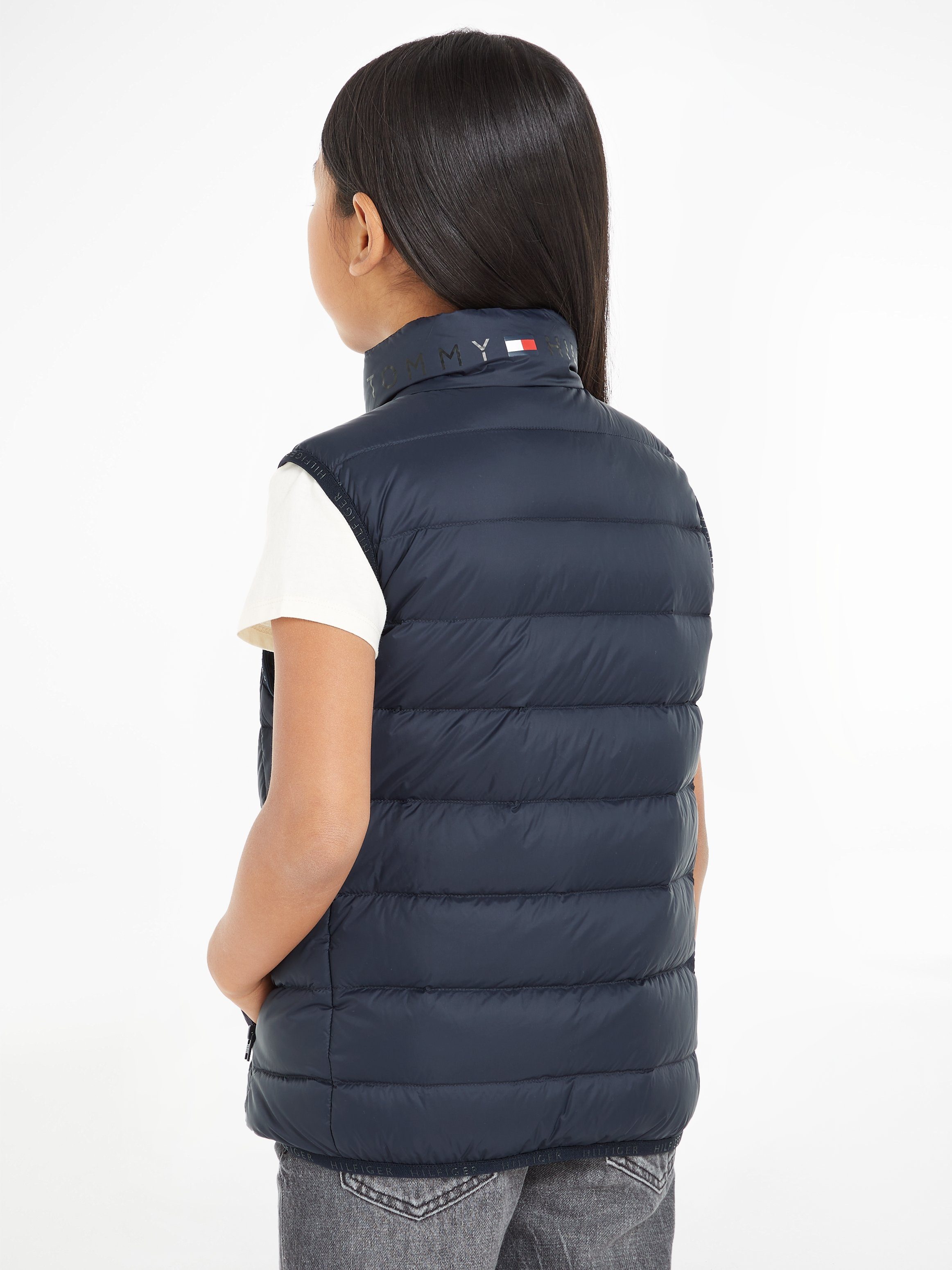 Tommy Hilfiger Daunenweste U ESSENTIAL LIGHT VEST Kinder Kids Junior MiniMe,für Kinder