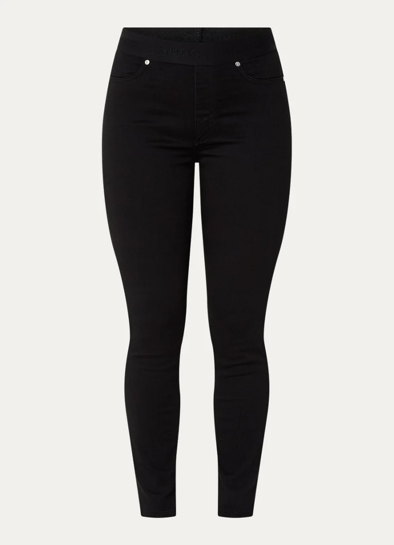 Leggings de cintura alta HUGO BOSS com faixa com o logotipo.