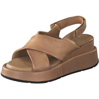 Mjus Plus Keilsandale in beige