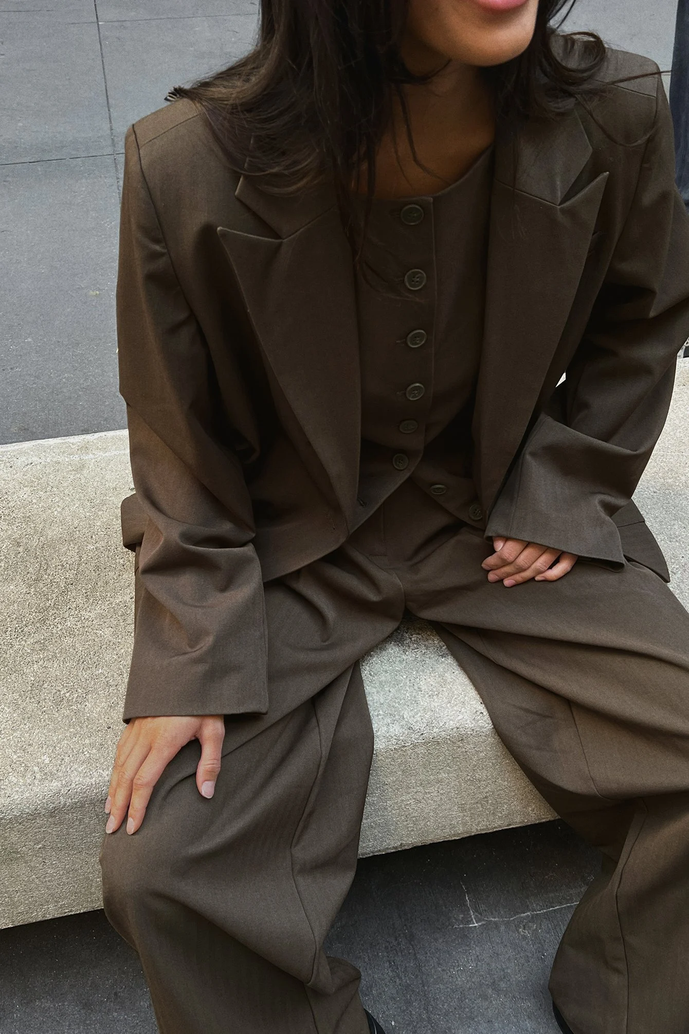 Gerader Oversize-Blazer
