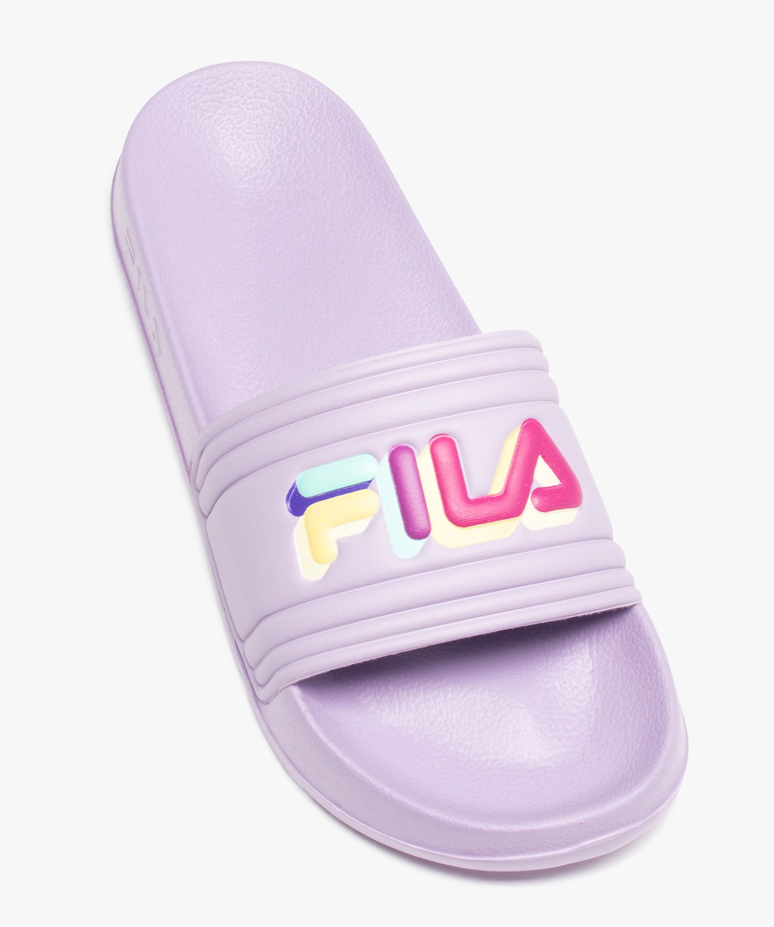 Mules de piscine femme colorées - FILA violet clair | GEMO