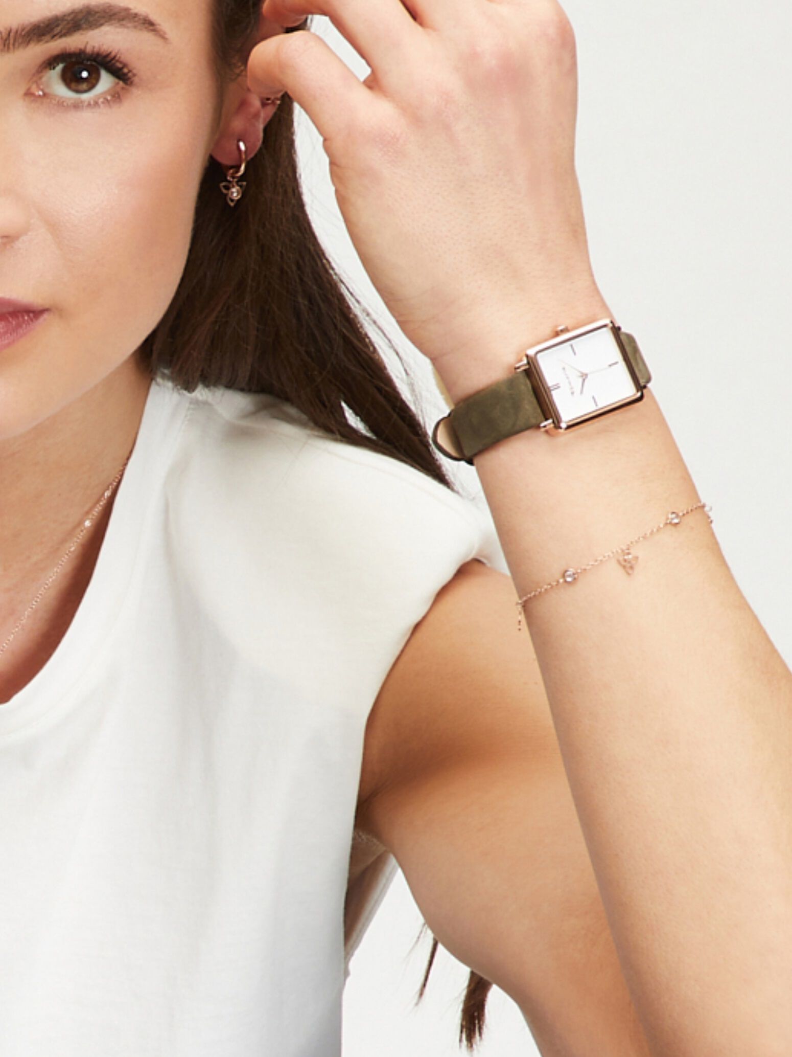 Bracelets - or rose