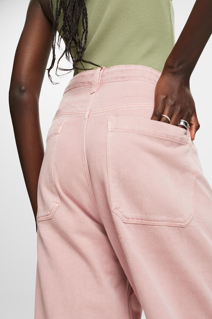 Twillhose mit weitem Bein, 100 % Baumwolle