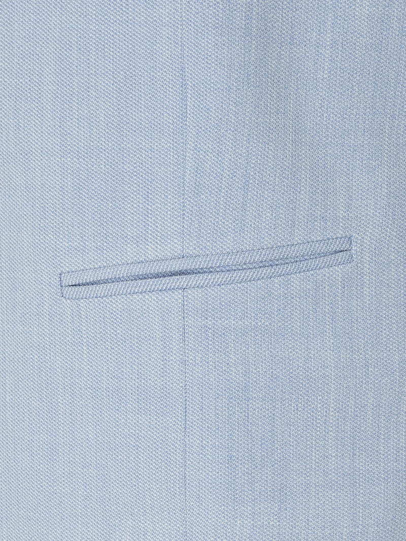 Weste mit Allover-Muster in hellblau