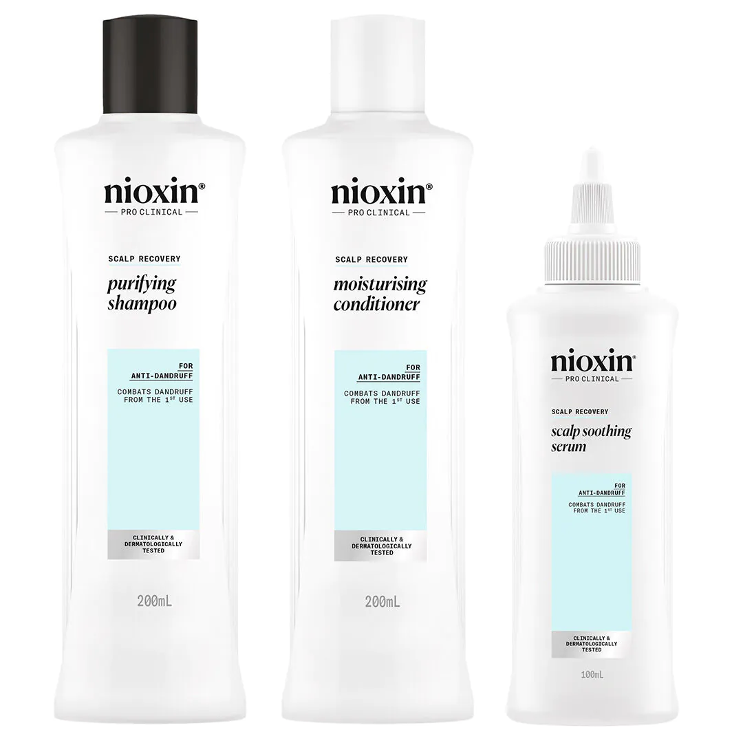 Nioxin Scalp Recovery, Σύστημα κατά της πιτυρίδας για φαγούρα στο τριχωτό της κεφαλής