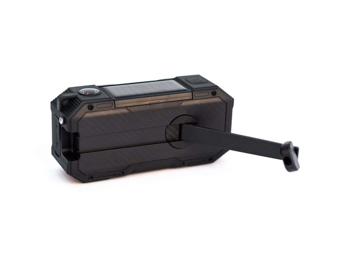 Selbst-Sicher DAB+/FM Kurbel und Solarradio