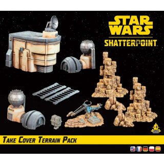 Star Wars: Shatterpoint – Take Cover Terrain Pack (Geländeset „In Deckung!“) (Multilingual)