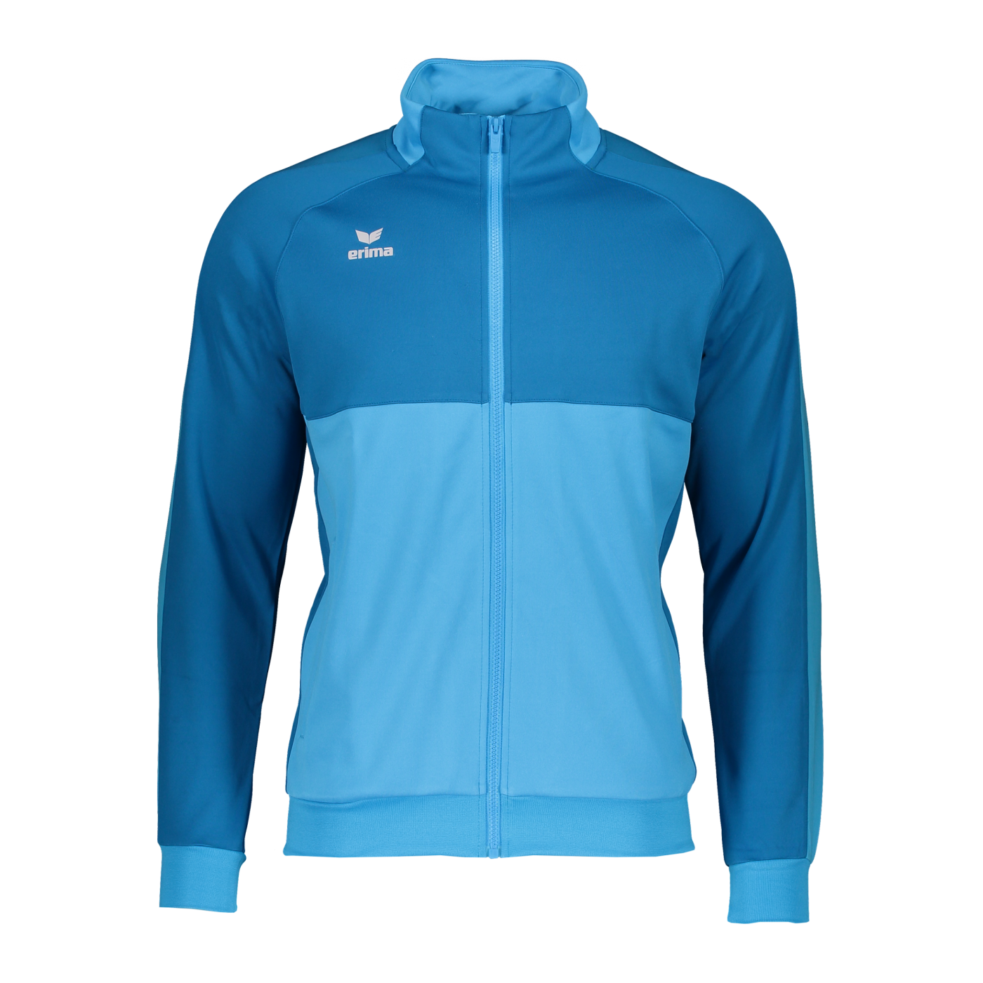 Erima Six Wings Trainingsjacke Kids Hellblau Türkis