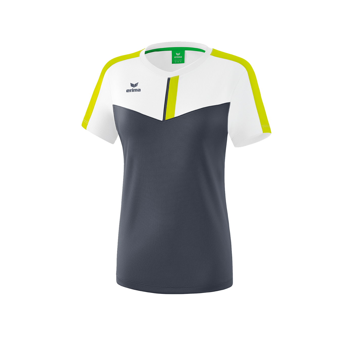 Erima Squad T-Shirt Damen Weiss Grau