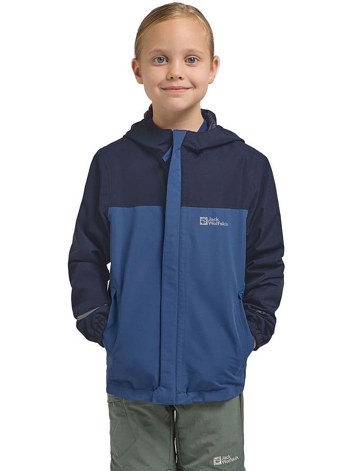 Jack Wolfskin Übergangsjacke in Blau günstig kaufen