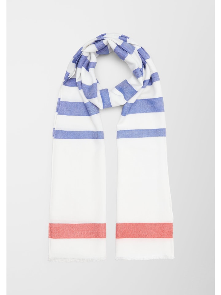 s.Oliver Schal in Creme-mehrfarbig günstig kaufen 1