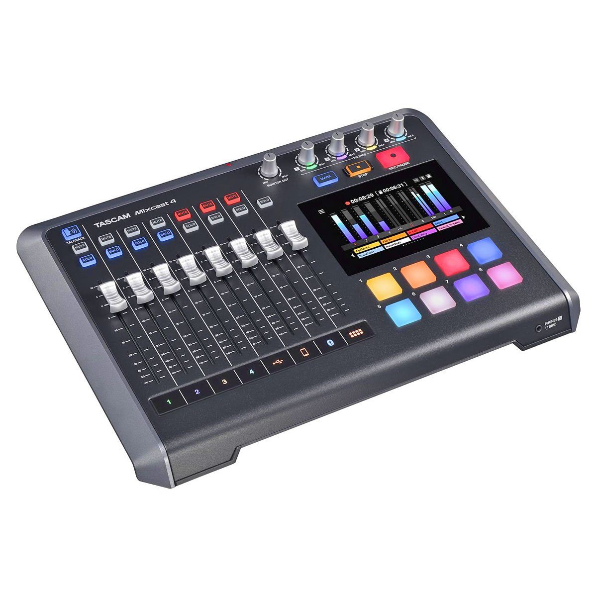 Tascam Mischpult Tascam Mixcast 4 Podcast-Station
