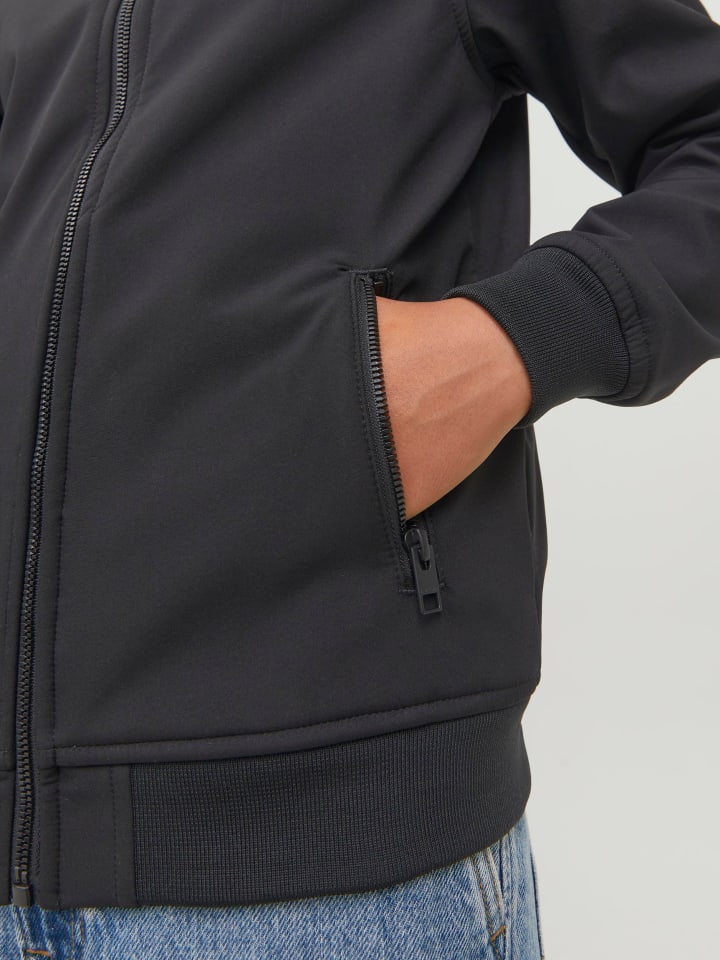 JACK & JONES Junior Softshelljacke in black günstig kaufen