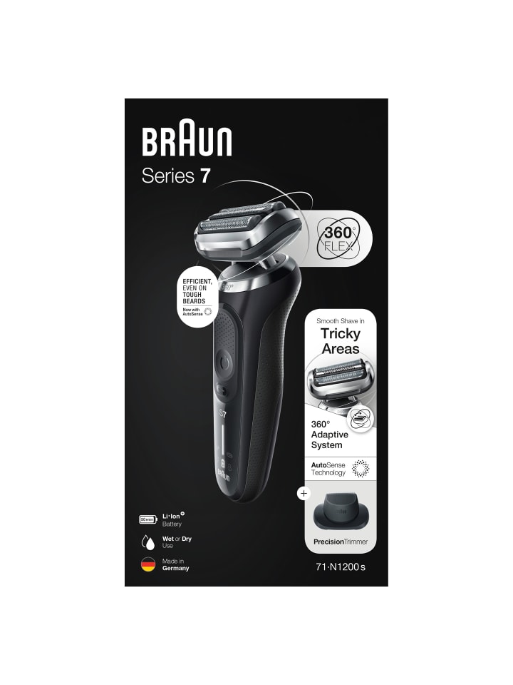 Braun Elektrischer Rasierer für Männer 