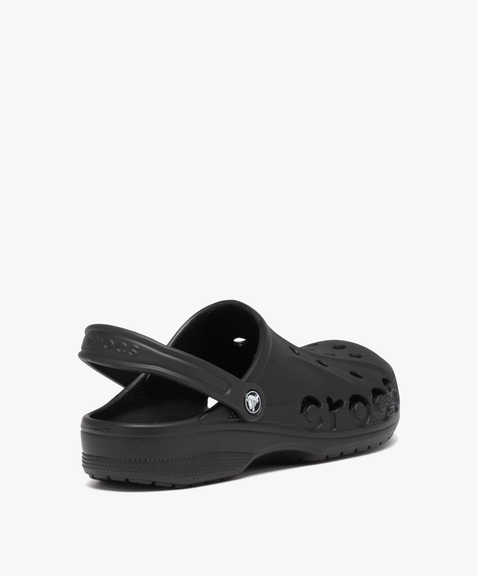 Sabots souples femme unis dessus perforé - Crocs noir | GEMO
