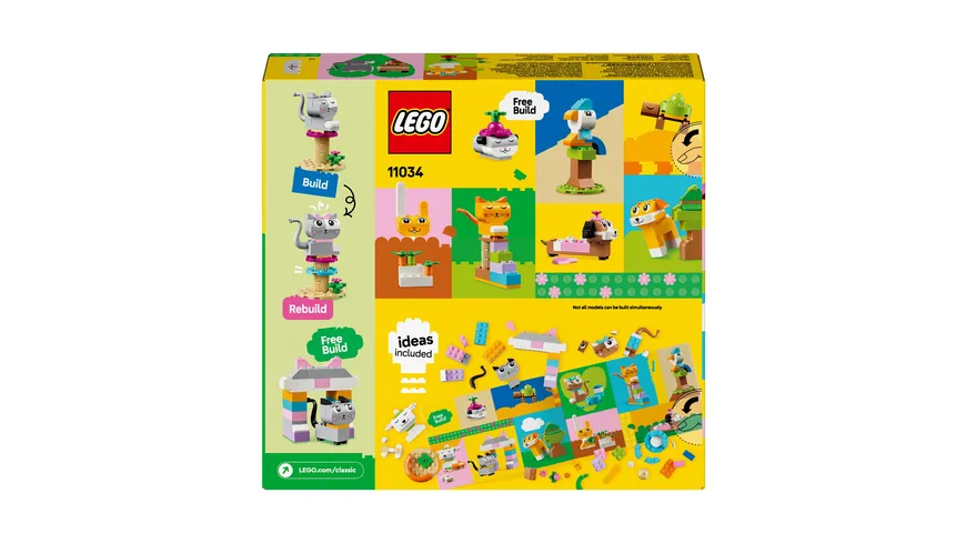 LEGO Classic 11034 Kreative Tiere