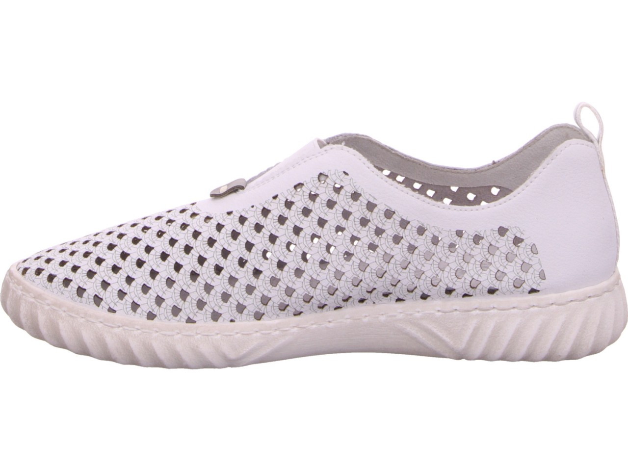 RIEKER Stiefeletten weiss