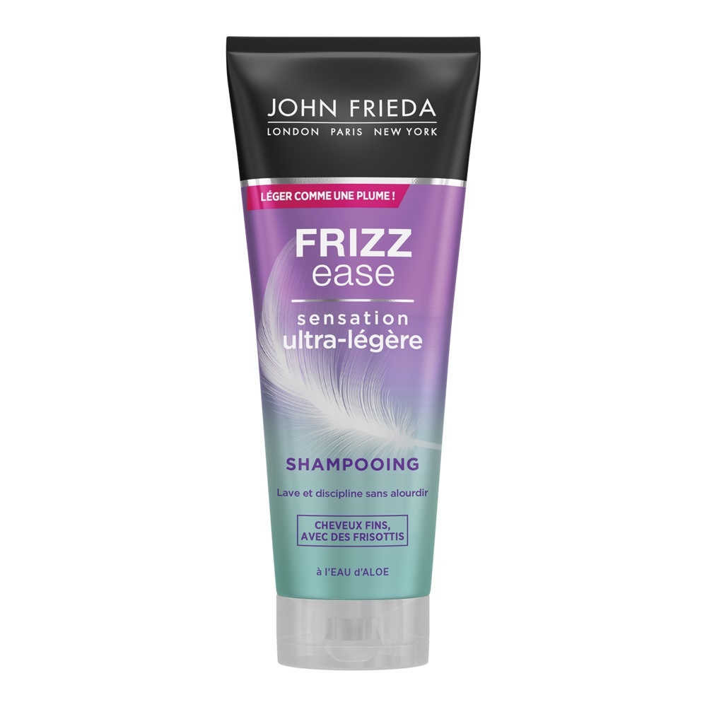 john frieda Frizz Ease Shampooing Sensation Ultra-Légère Shampooing cheveux fins avec des frisottis