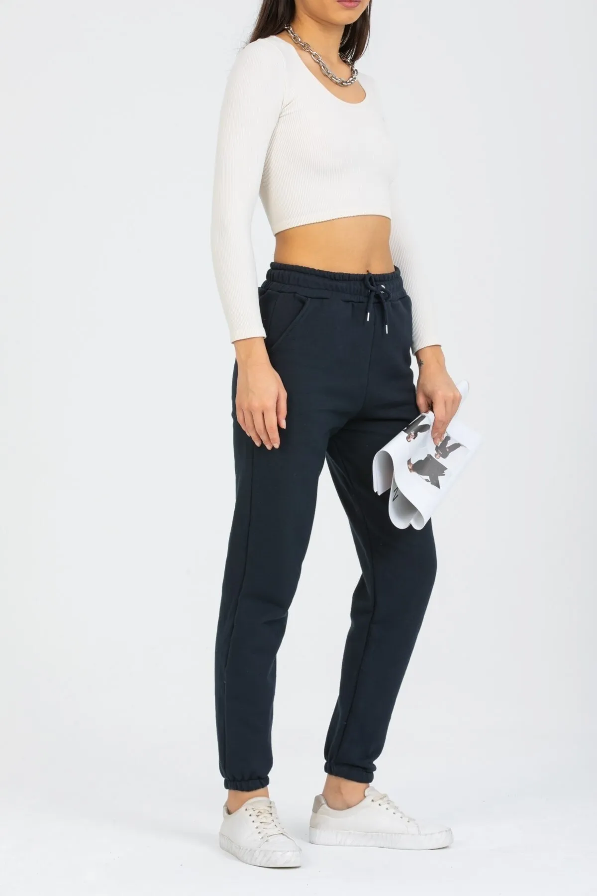 Deafox  Jogginghose - Dunkelblau - Slim