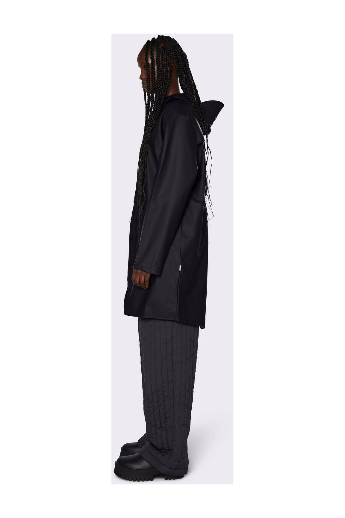 Rains Impermeables Trenchs Femme couleur noir