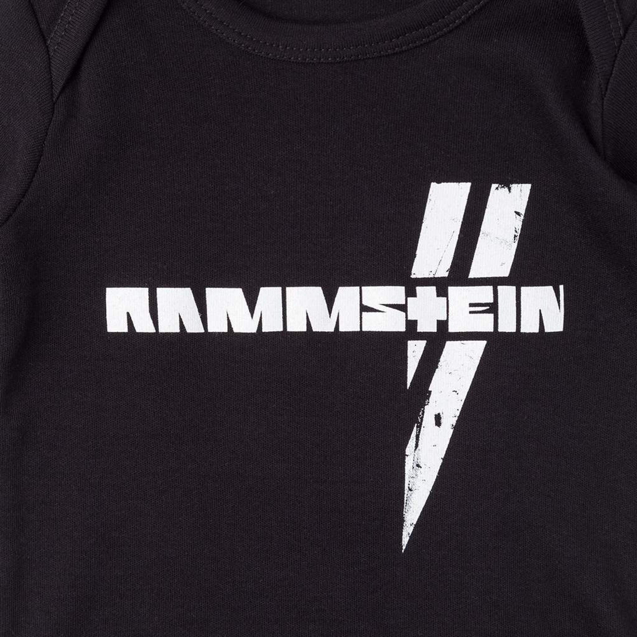 Baby Langarm Body ”Weißes Kreuz”
