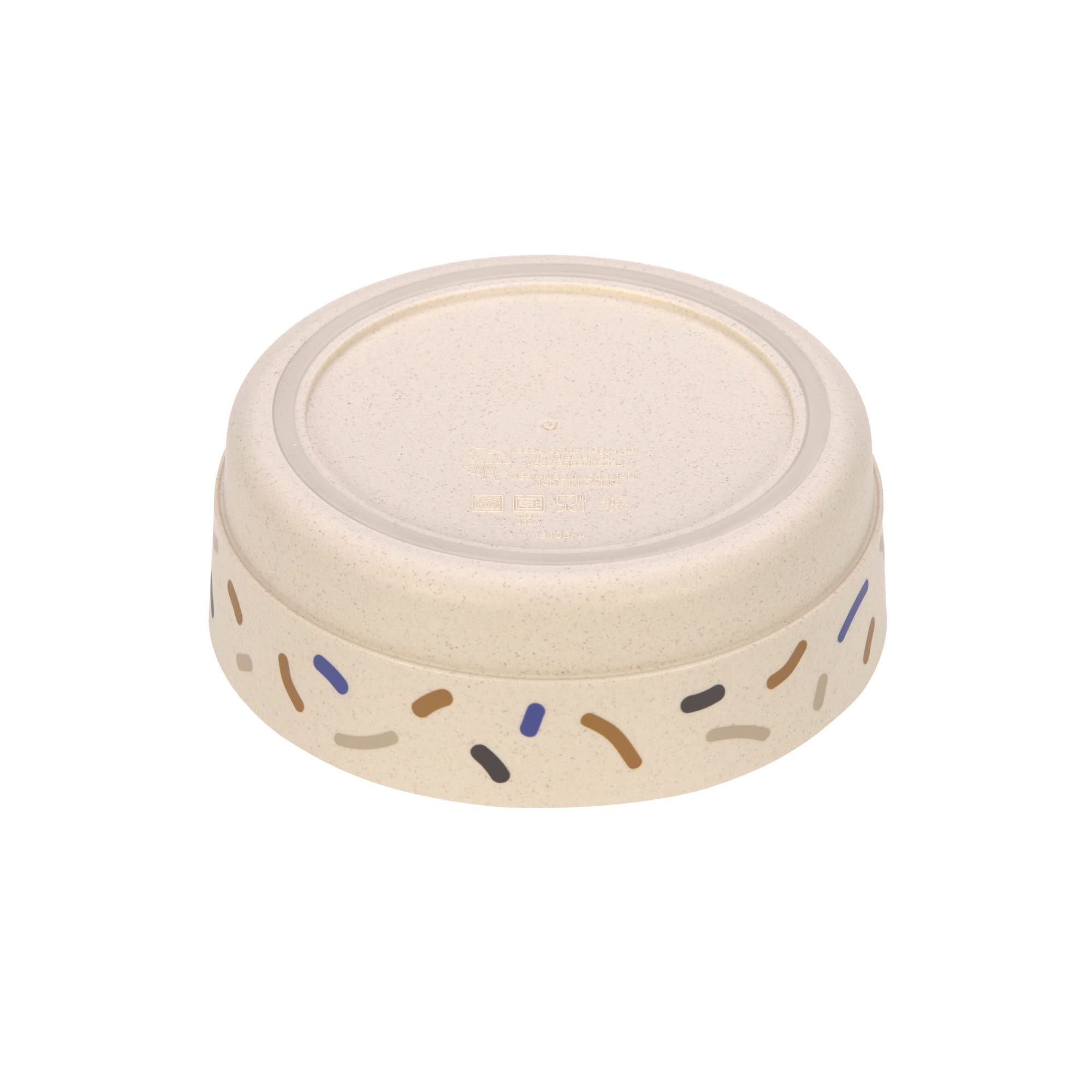 Kindergeschirr Set (Teller - Schüssel - Becher - Löffel), Little Mateys Royal Blau