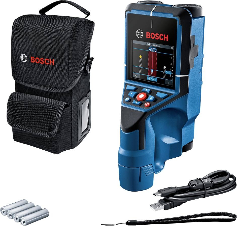 Scanner mural professionnel Bosch Blue D-Tect 200 C 12 V (batterie et chargeur non inclus)