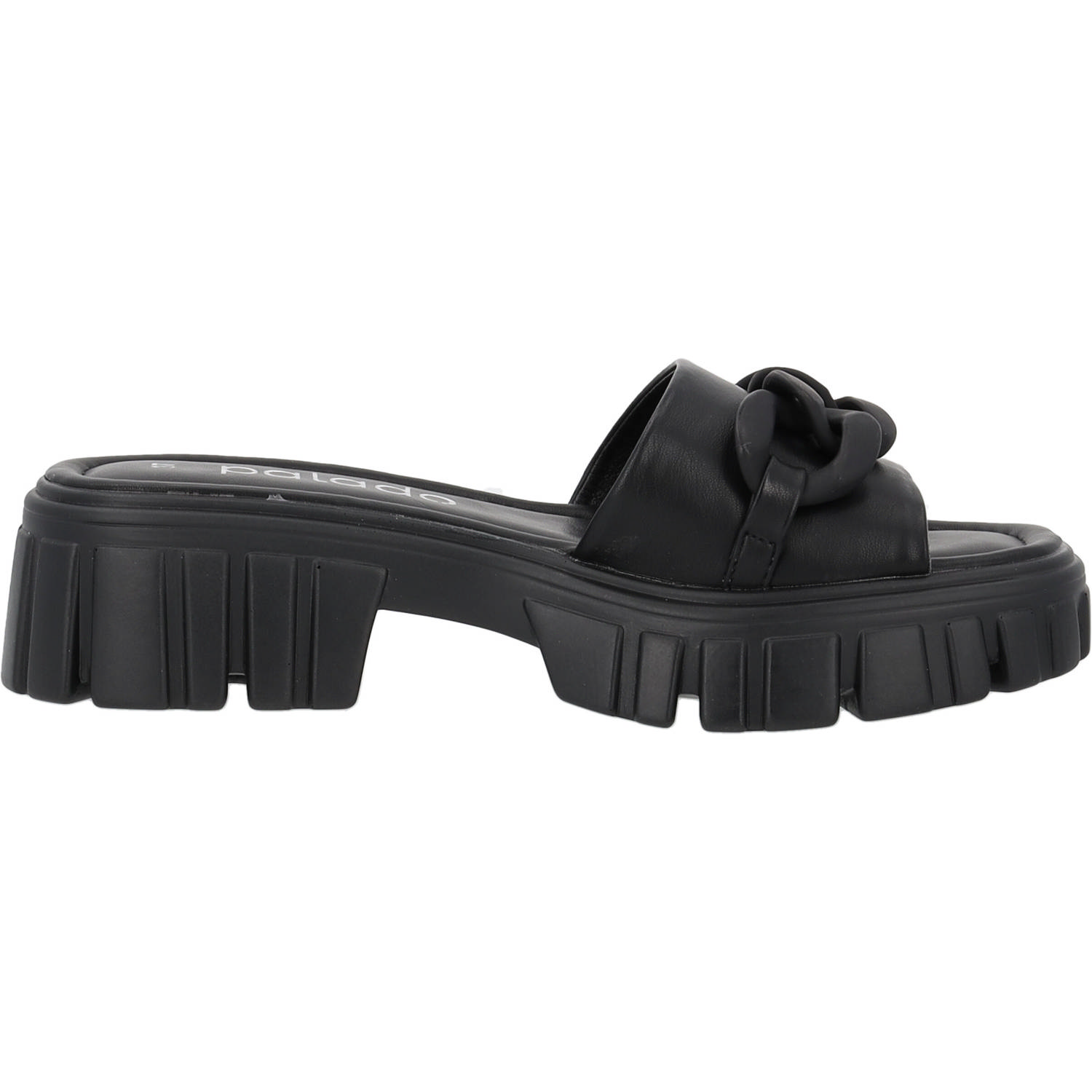 Palado Quinn, Plateau-Sandaletten, Damen, Schwarz