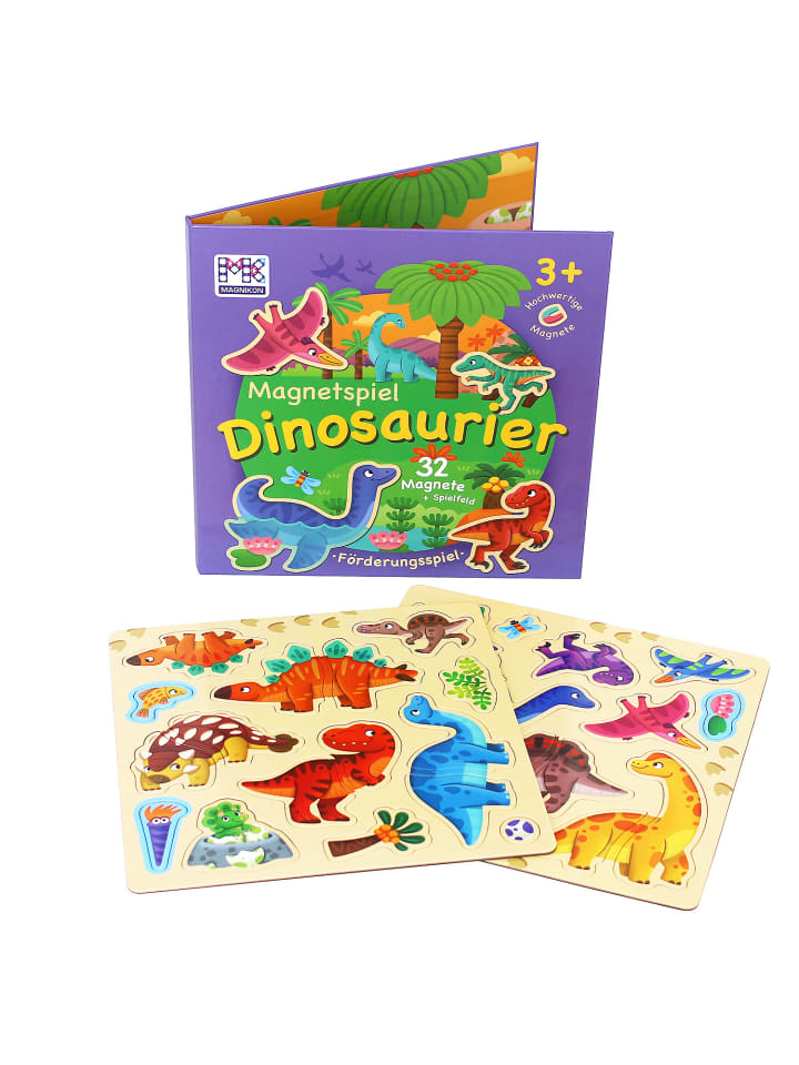 MAGNIKON Magnetspiel “Dinosaurier” 32 Magnete - ab 3 Jahren günstig kaufen onesize