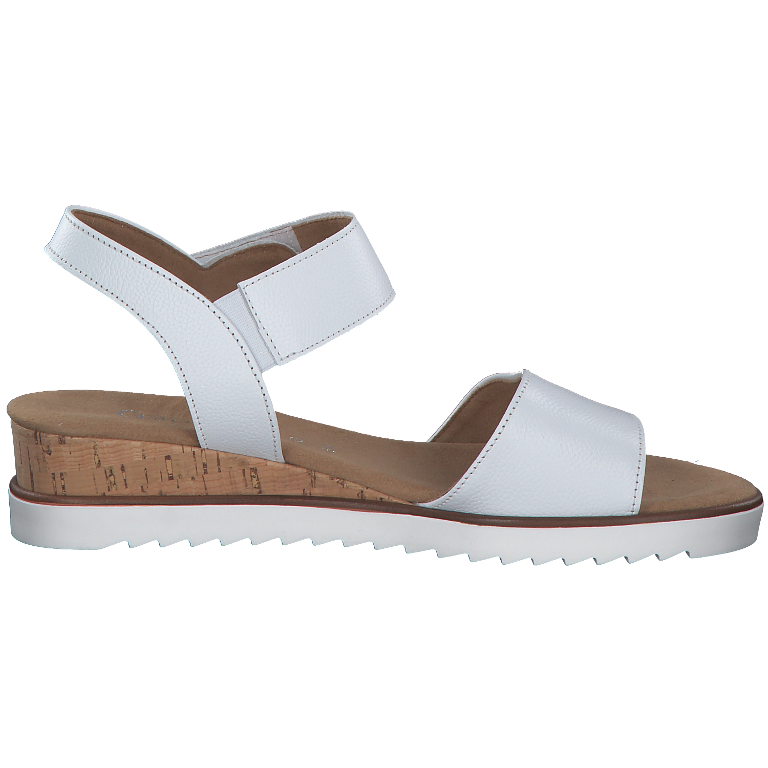 Gabor Comfort 22.750, Keilsandaletten, Damen, weiss(Kork/offwhi)