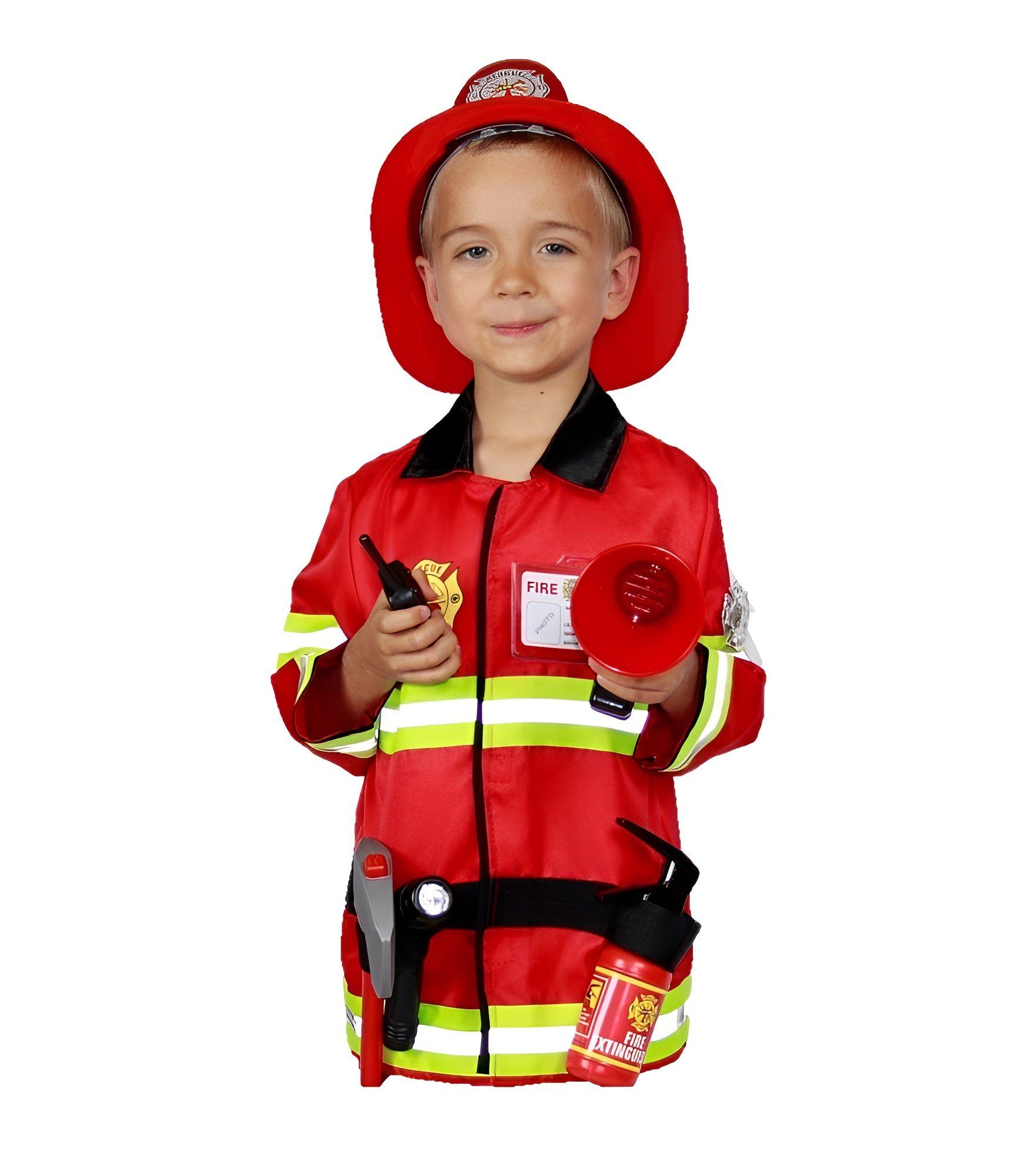 Matissa & Dad Kostüm Matissa Kinder Feuerwehrkostüm Jacke ohne Zubehör