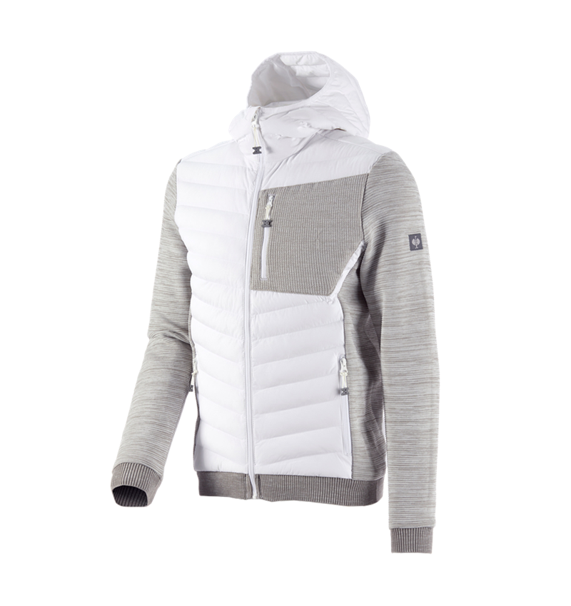 Hybrid Kapuzenstrickjacke e.s.motion ten