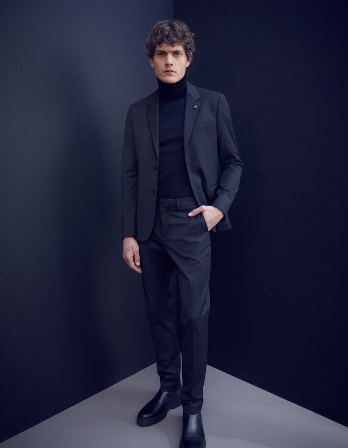 Veste de costume noire TRAVEL SUIT Homme