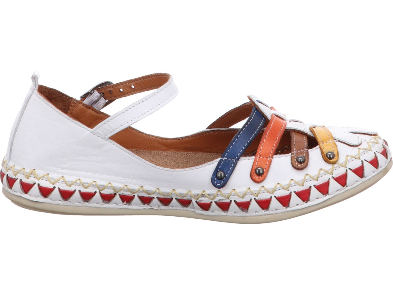 GEMINI Modische Pumps weiss