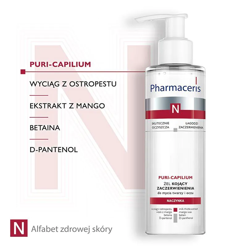Pharmaceris N Puri-Capilium Gel mod rødme