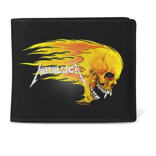 Metallica Geldbeutel Pushead Flame