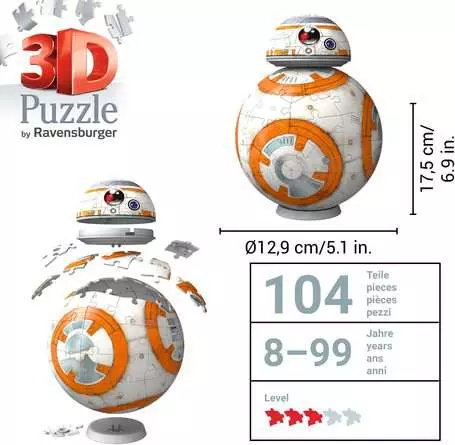 3D Puzzle Star Wars BB-8
