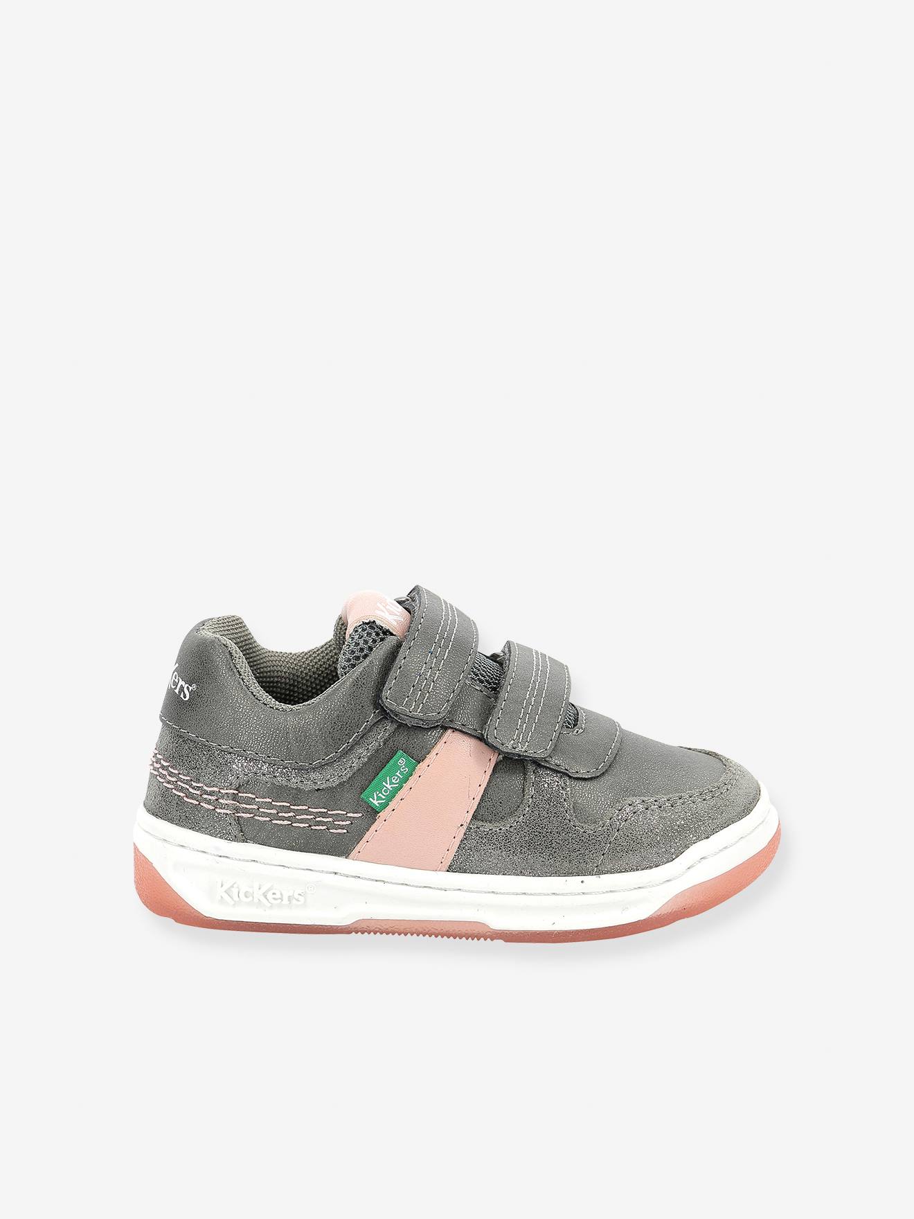 Kickers Kinder Klett-Sneakers KALIDO KICKERS - grau