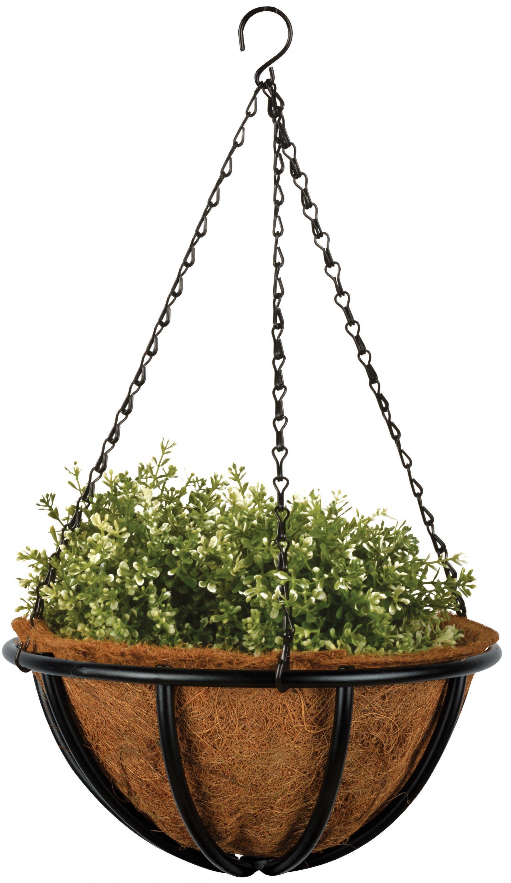 esschert design Wandhaken Esschert Design Haken 25cm Wandhalterung Landhaus Eisen Blumenampel Metallhaken, (1 x Haken)