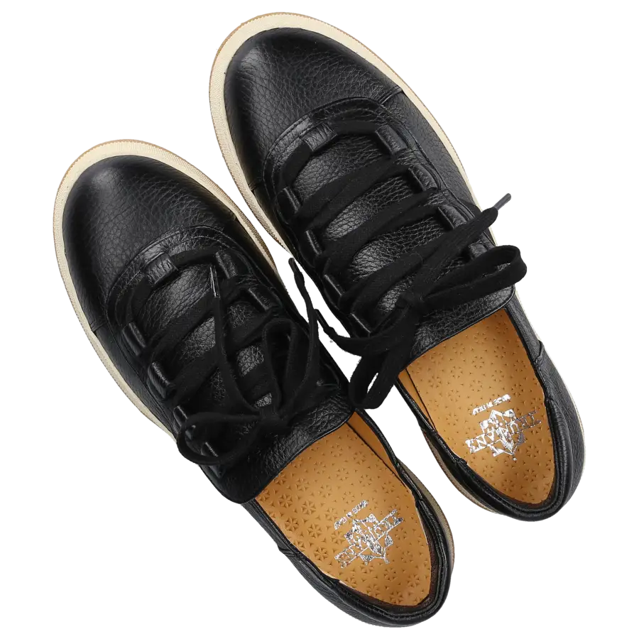 Truman's - Sneaker low 9750 Kalbsleder - schwarz