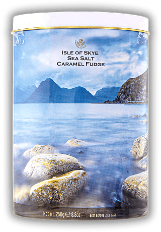 Gardiners Isle of Skye Sea Salt Caramel Fudge in Dose 250g Gardiners Isle of Skye Sea Salt Caramel Fudge in Dose 250g  250	 Gramm