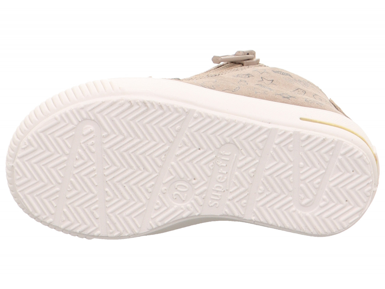 MOPPY - Beige/WeißSneaker low mit Reißverschluss