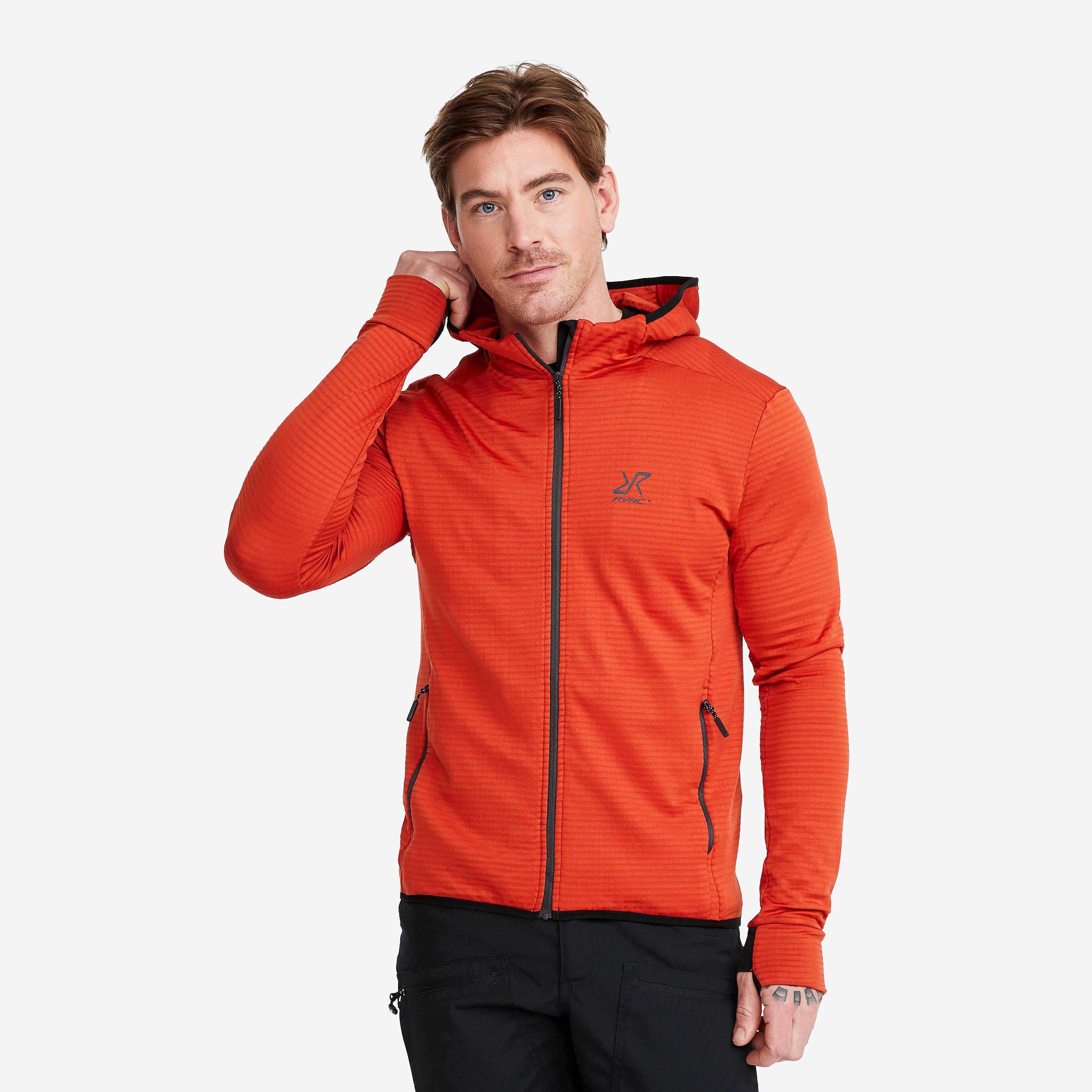 Waffle Hoodie Homme Autumn